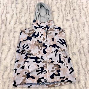 Lightweight Camo Windbreaker